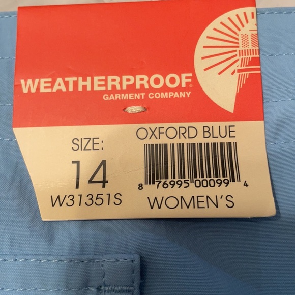 Weatherproof Garment Company Blue Sz 14 “ Coastal Grandmother “ style - Picture 4 of 5